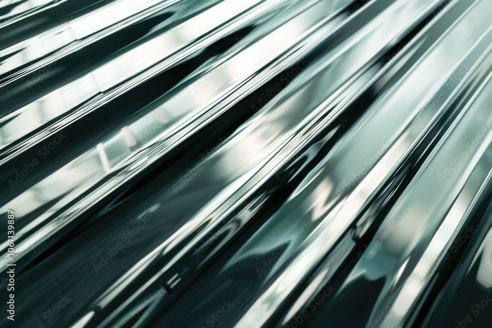 Poster blurred glass texture creating an abstract, detailed image with lines and refractions of light.