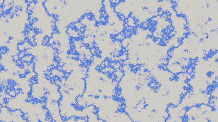 blue on a white marble abstract background