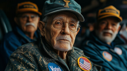 Obraz premium Veterans with 