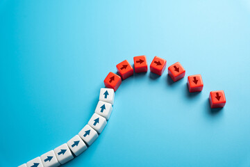 Collapse and fall after takeoff. Inflation crisis and bankruptcy. Lack of strength or resources to...