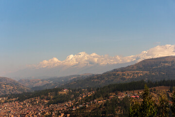 sunrise in the mountains Huaraz Per&uacute;