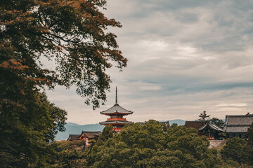 Old Japanese temples