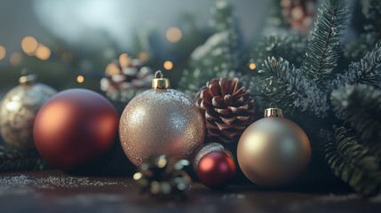 クリスマスのオーナメント