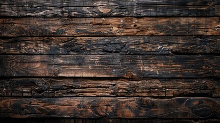 Brown wood background for text or design with a top view