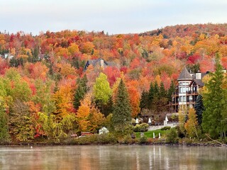 Obraz premium Fall Colors by Lake