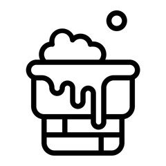 Chimney Top line icon