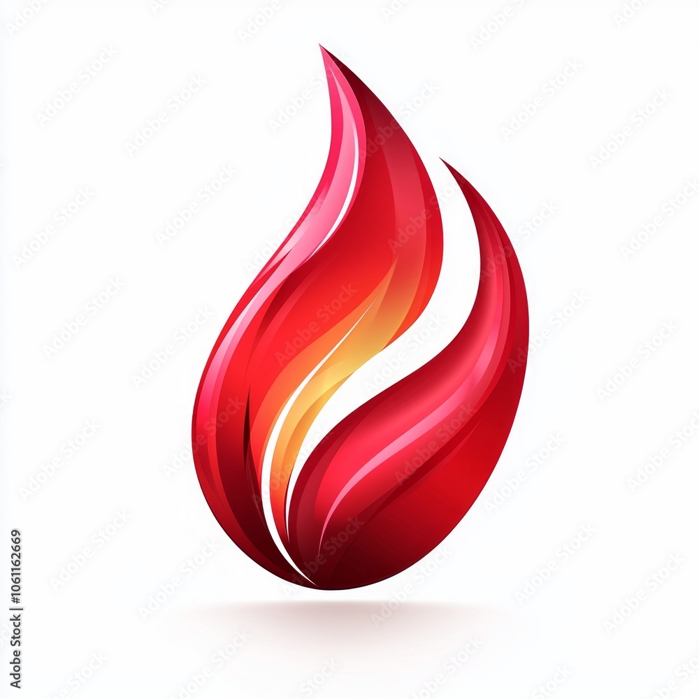 Poster artwork features bright red bell pepper resting stark white background emphasizing its smooth curves
