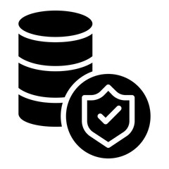 Protection solid icon