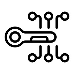 Technology line icon