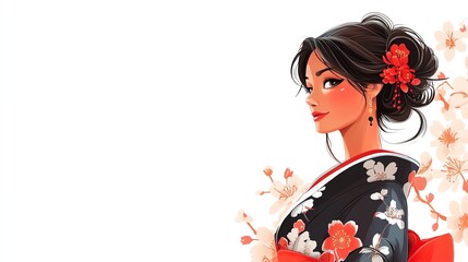 a 2D cartoon illustration of a man wearing a stylish suit and tie, formal and elegant, white background--ar 16:9