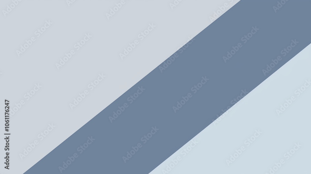 Poster diagonal stripes in varying shades of blue create a dynamic and visually engaging composition, offer