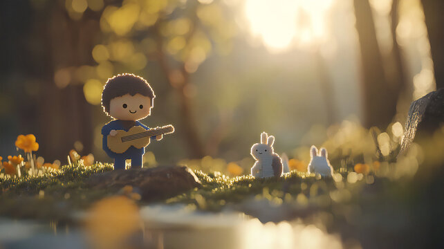 Melodies born in the forest