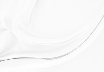 White gray satin texture that is white silver fabric silk background with beautiful soft blur pattern natural.