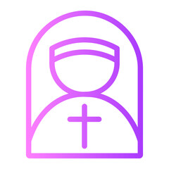 Fototapeta premium nun