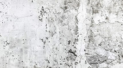 Obraz premium Concrete Surface with Grungy White-Gray Wall Texture