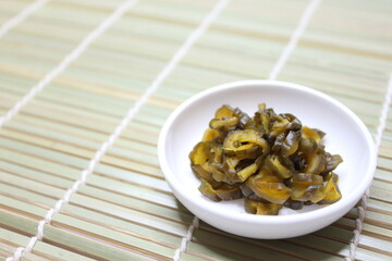彩り豊かで食欲をそそる、佃煮
