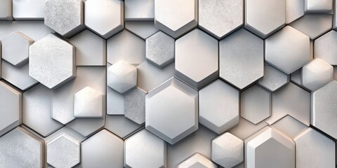 Fototapeta premium hexagon shape background 
