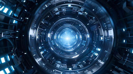 Obraz premium technology background