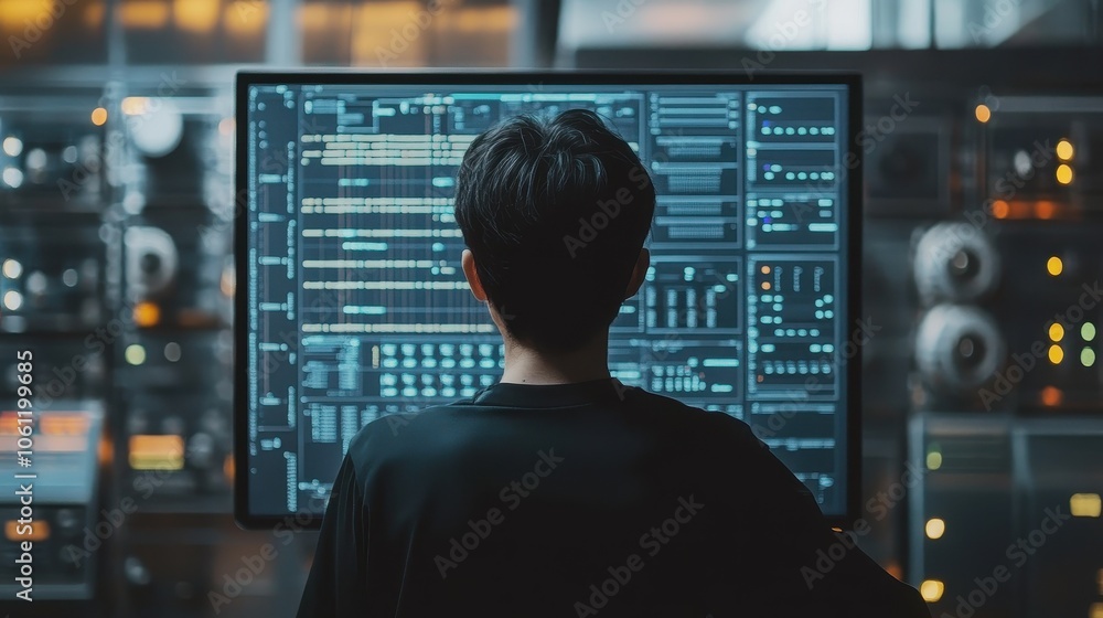 Poster hacking the mainframe: a glimpse into the digital underworld