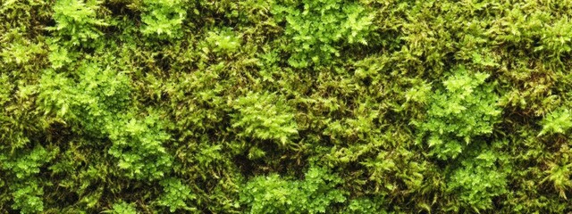 Fototapeta premium A close-up view of lush green moss covering a surface, showcasing natural textures.