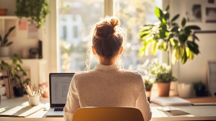 Cozy Home Office: A Peaceful Retreat for Remote Work