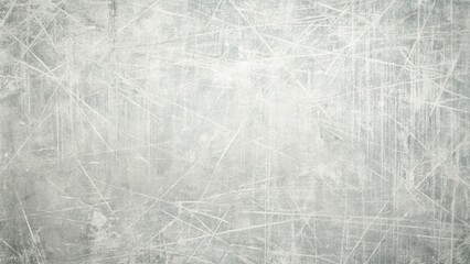 Naklejka premium Heavily Scratched Light Grey Background with Textured Pattern for Modern Design, Abstract Art, and Creative Projects
