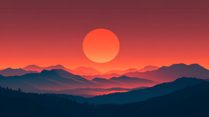 Fototapeta premium Simple desktop wallpaper