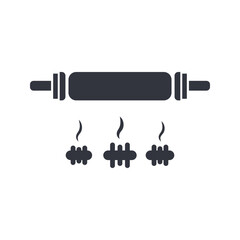 Cleaning Bacterial Logo Template Icon