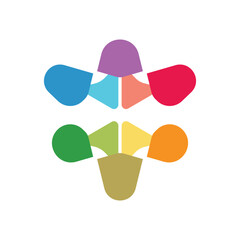 Equality Diversity Inclusion Logo Template Icon