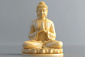 Fototapeta premium Worship person prayer buddha