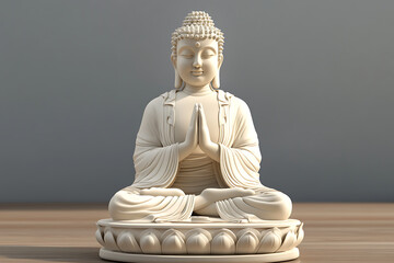 Fototapeta premium Worship person prayer buddha