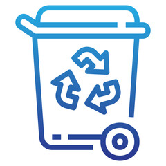 Waste Recycling Icon