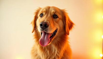 golden retriever portrait