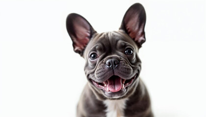 Fototapeta premium french bulldog isolated on white