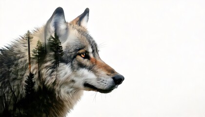 Wolf portrait captures nature's beauty