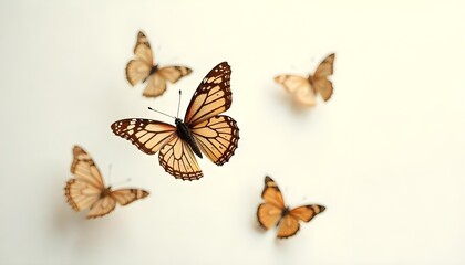 Obraz premium butterfly on a branch