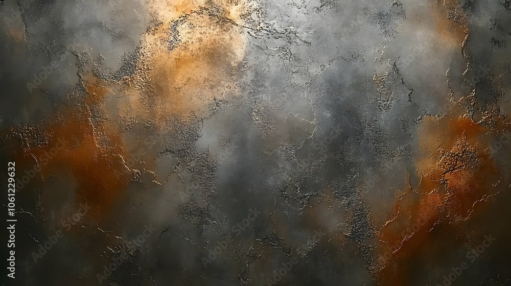 Poster abstract background with rusty texture