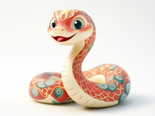 Fototapeta premium new year snake