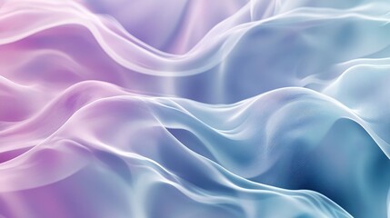 Obraz premium Serene Wave Pattern on Transparent Abstract Background with Soft Colors and Ripples - Peaceful Water Concept for Design Projects