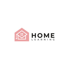 Creative Home learning logo design 