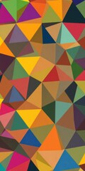 Abstract geometric design in vibrant colors perfect for wallpaper, background, or computer graphic, geometric, wallpaper