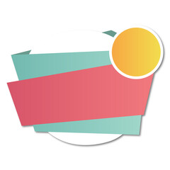 pink promotion sale template transparent background