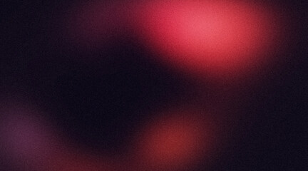Abstract dark red pink colour grainy gradient backdrop design. Soft noisy color flow shaped gradient texture. Vibrant colors flow, website header design, poster, banner