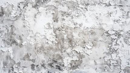 Obraz premium White cement rough wall texture with gray concrete surface and wallpaper pattern