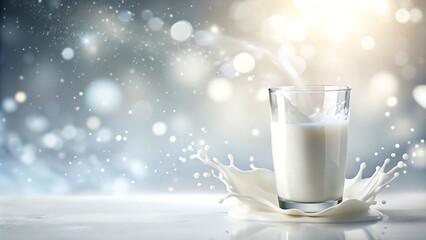 soft white wave abstract background with blurred food elements