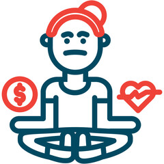 Senior Wellbeing Icon