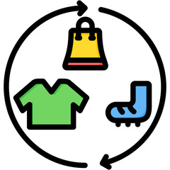 Obraz premium Second Hand Icon