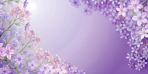 flowers on a white background