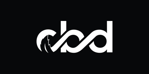 Typography Text CBD Logo Design Inspiration