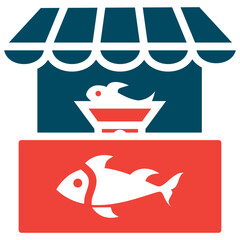 Fish Market Icon